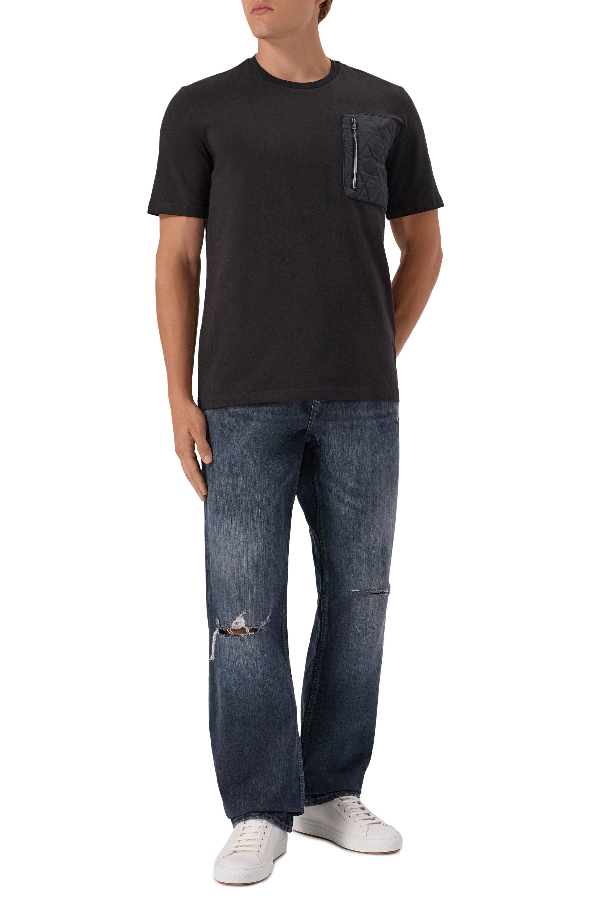 Хлопковая футболка HERNO, арт. JG000245U/52000, фото 2