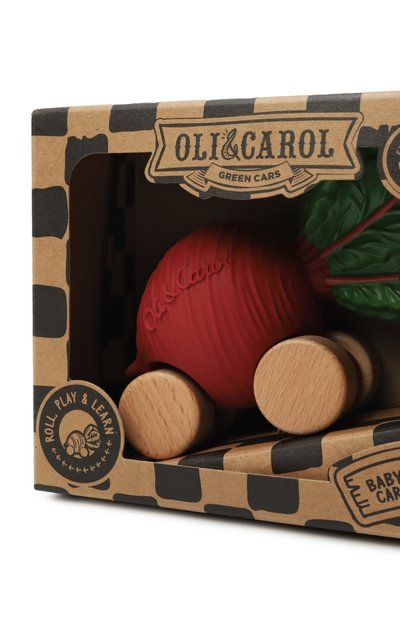 Игрушка-каталка betty the beetroot OLI&CAROL, арт. L-BEETROOT-CAR, фото 2