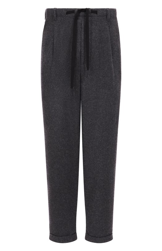 Брюки из шерсти и вискозы Andrea Ya'aqov 25M0RC35/W00L CASHMERE Серый 25M0RC35/W00L CASHMERE