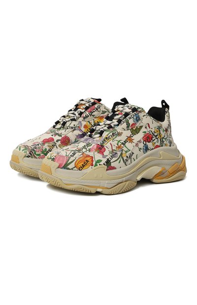 Кожаные кроссовки gucci x balenciaga triple s the hacker project GUCCI, арт. 681068 UL110, фото 1