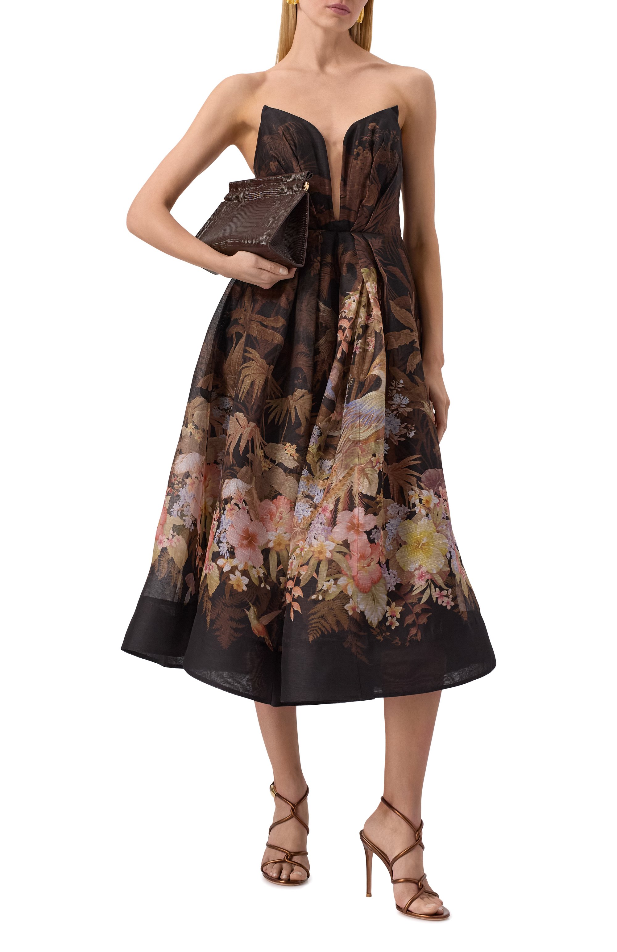 Кожаные босоножки black mamba 105 GIANVITO ROSSI, арт. G32533.15RIC.NIGCTRP, фото 2