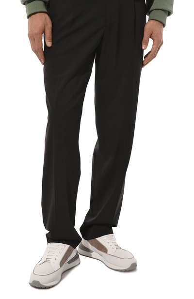 Кожаные кроссовки ZILLI, арт. MDZ-TT215-DM044/0B1X, фото 3