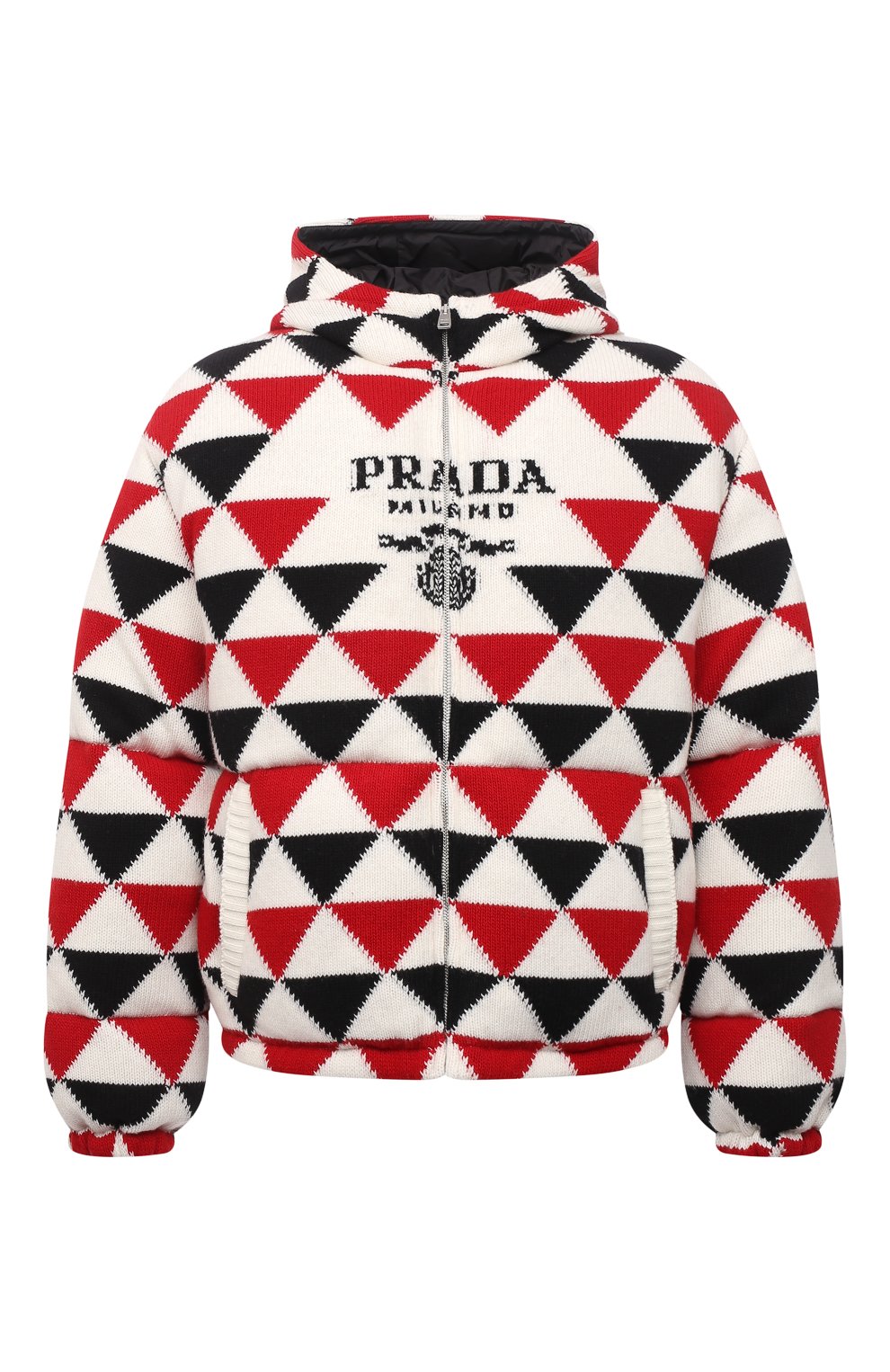 Пуховик из шерсти и кашемира PRADA, арт. SGC016-10PC-F0N98-212, фото 1
