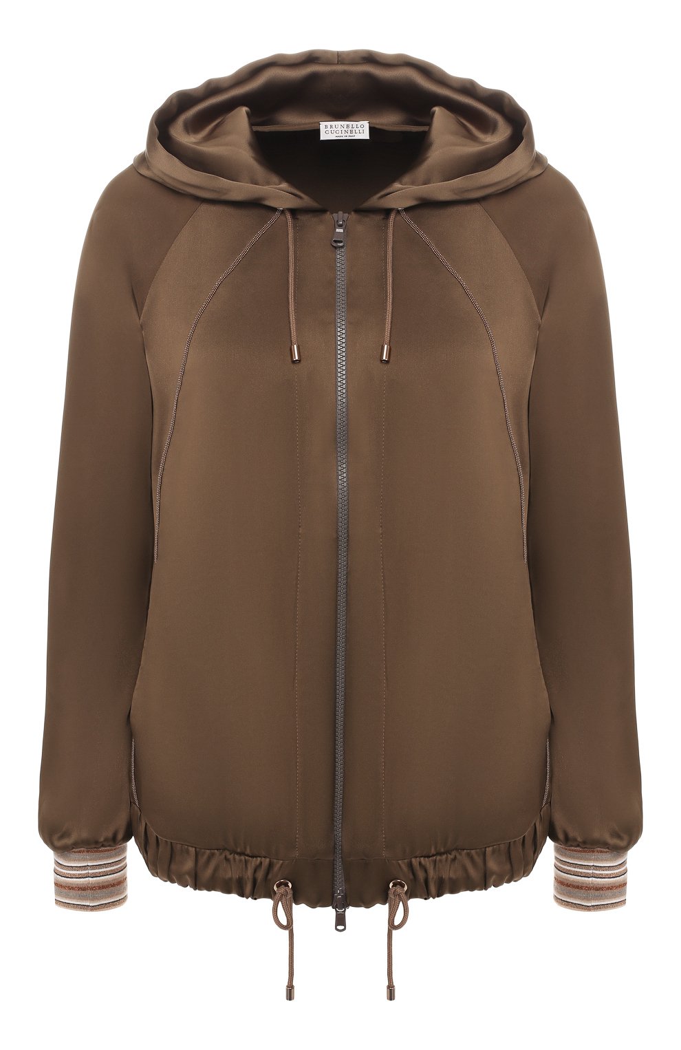 Бомбер с капюшоном BRUNELLO CUCINELLI, арт. M0H98DV506, фото 1
