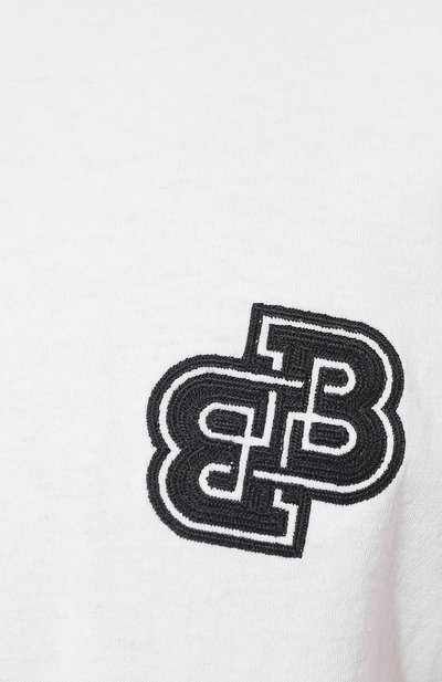 Хлопковая футболка BOSS ORANGE, арт. 50483464, фото 5