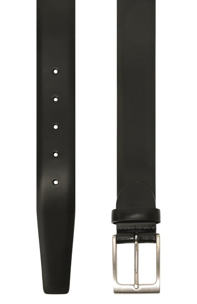 Кожаный ремень CANALI черного цвета по цене 21450 руб., арт. 50C/KA00034, фото 3 Кожаный ремень CANALI, арт. 50C/KA00034, фото 3