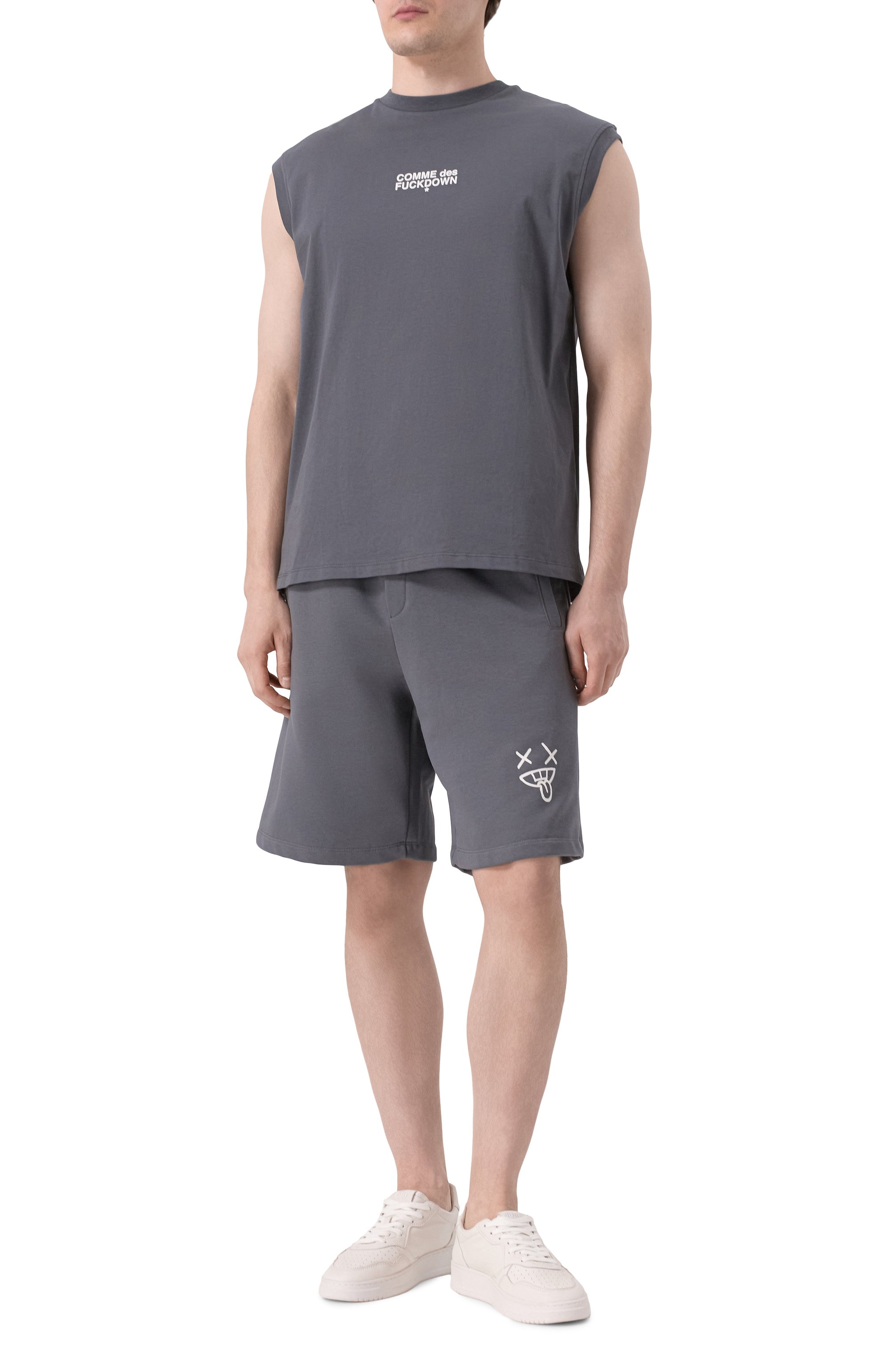 Хлопковая майка COMME DES FUCKDOWN, арт. CFABM01512, фото 2