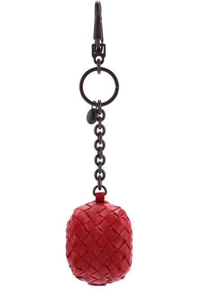 Кожаный брелок на молнии с плетением intrecciato BOTTEGA VENETA, арт. 474569/V001N, фото 2