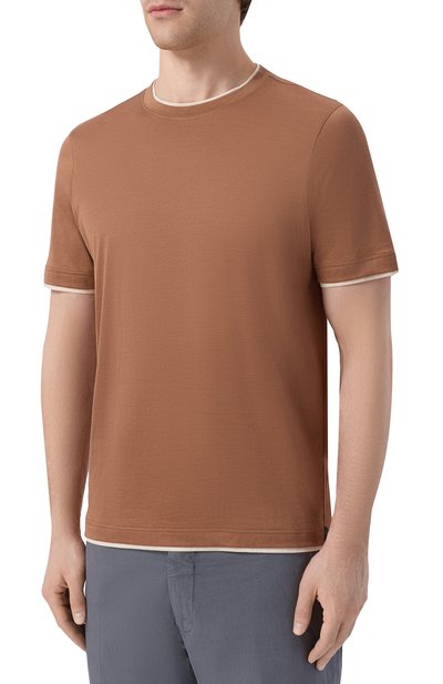 Футболка из шелка и хлопка GRAN SASSO, арт. 60123/78410, фото 3