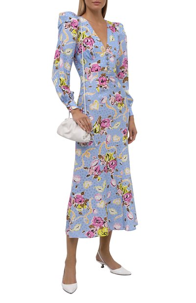 Шелковое платье ALESSANDRA RICH, арт. FAB2491-F3166, фото 2