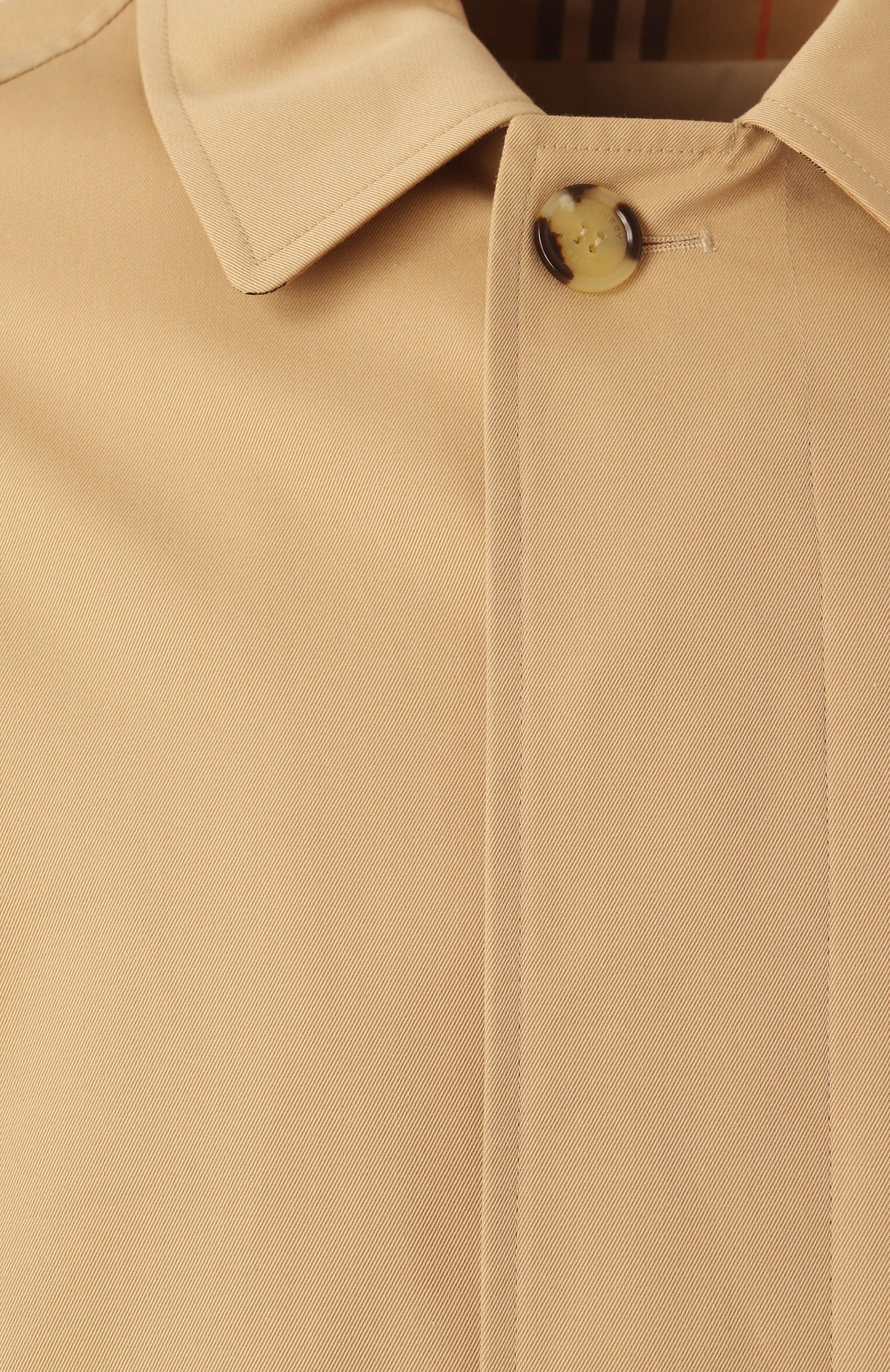 Хлопковый плащ BURBERRY, арт. 8079396, фото 6