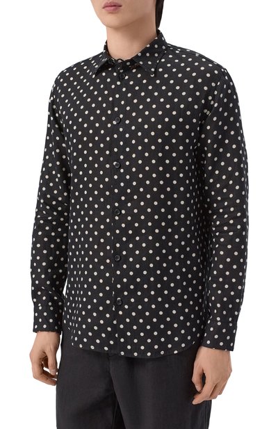 Льняная рубашка HANNES ROETHER, арт. A29SAM.4060, фото 3