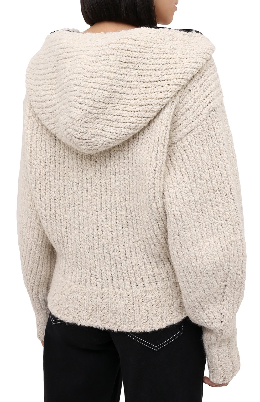 Шерстяное худи ISABEL MARANT, арт. PU1475-20H005I/ELEANA, фото 4