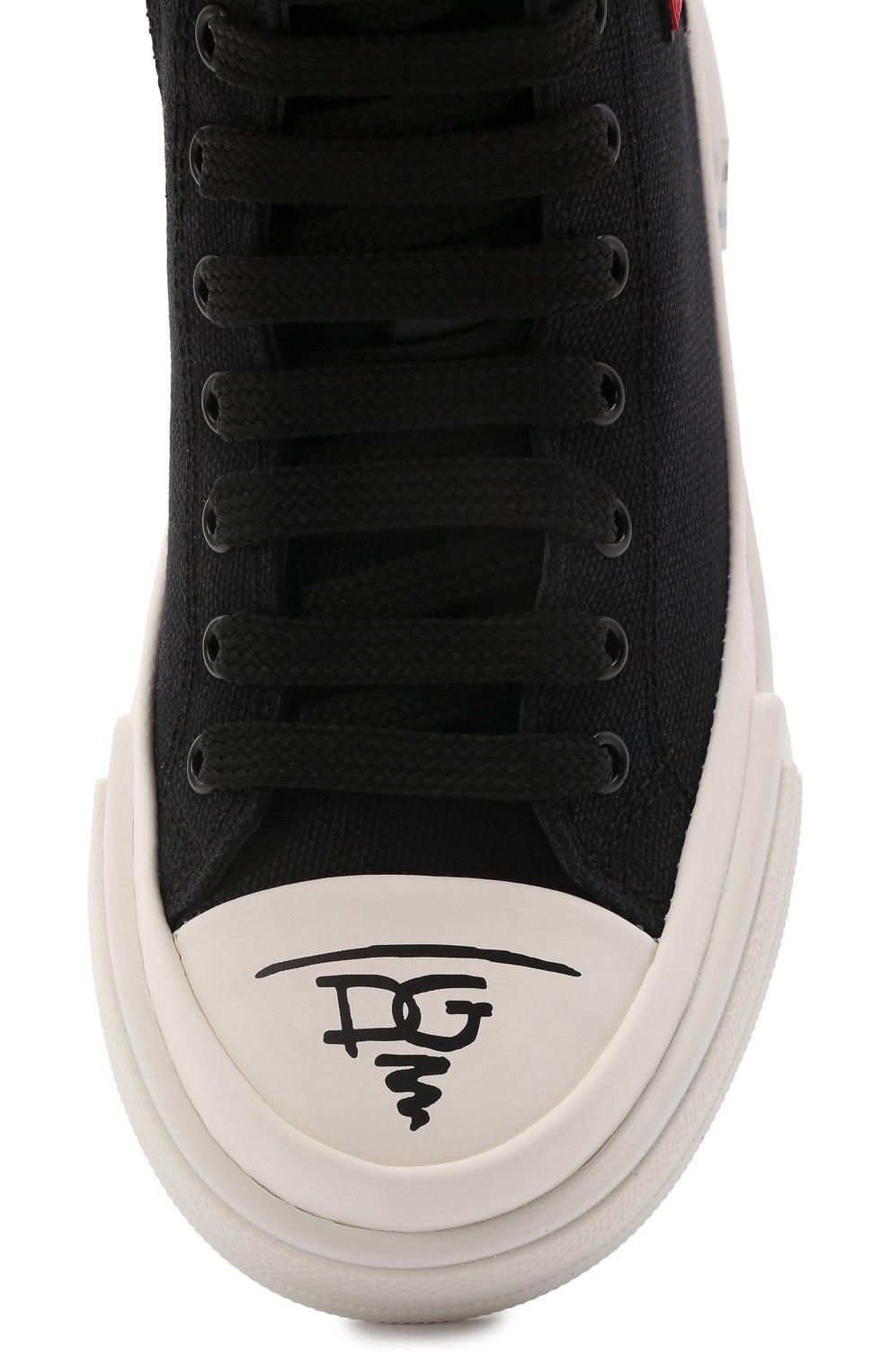 Высокие кеды DOLCE & GABBANA, арт. DA5039/AQ722/29-36, фото 4