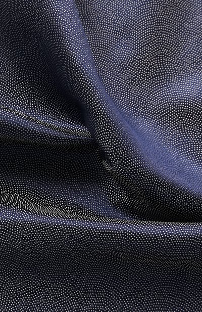 Шелковый платок GIORGIO ARMANI синего цвета по цене 10850 руб., арт. 360023/9P937, фото 2 Шелковый платок GIORGIO ARMANI, арт. 360023/9P937, фото 2
