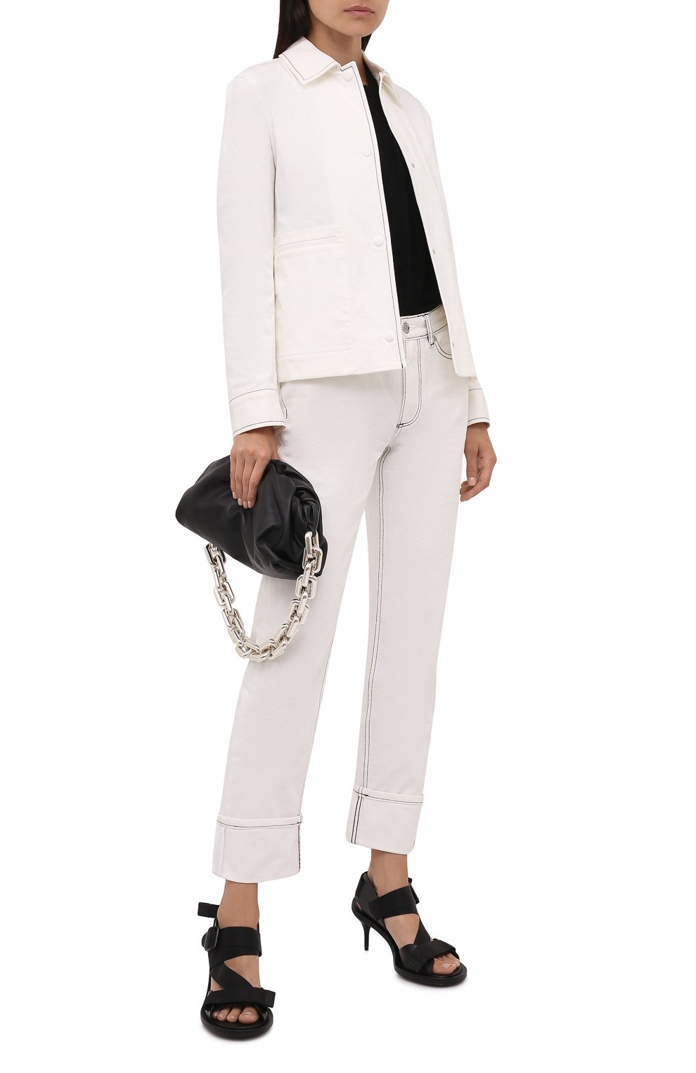 Комбинированные босоножки ALEXANDER MCQUEEN, арт. 667309/W4R52, фото 2