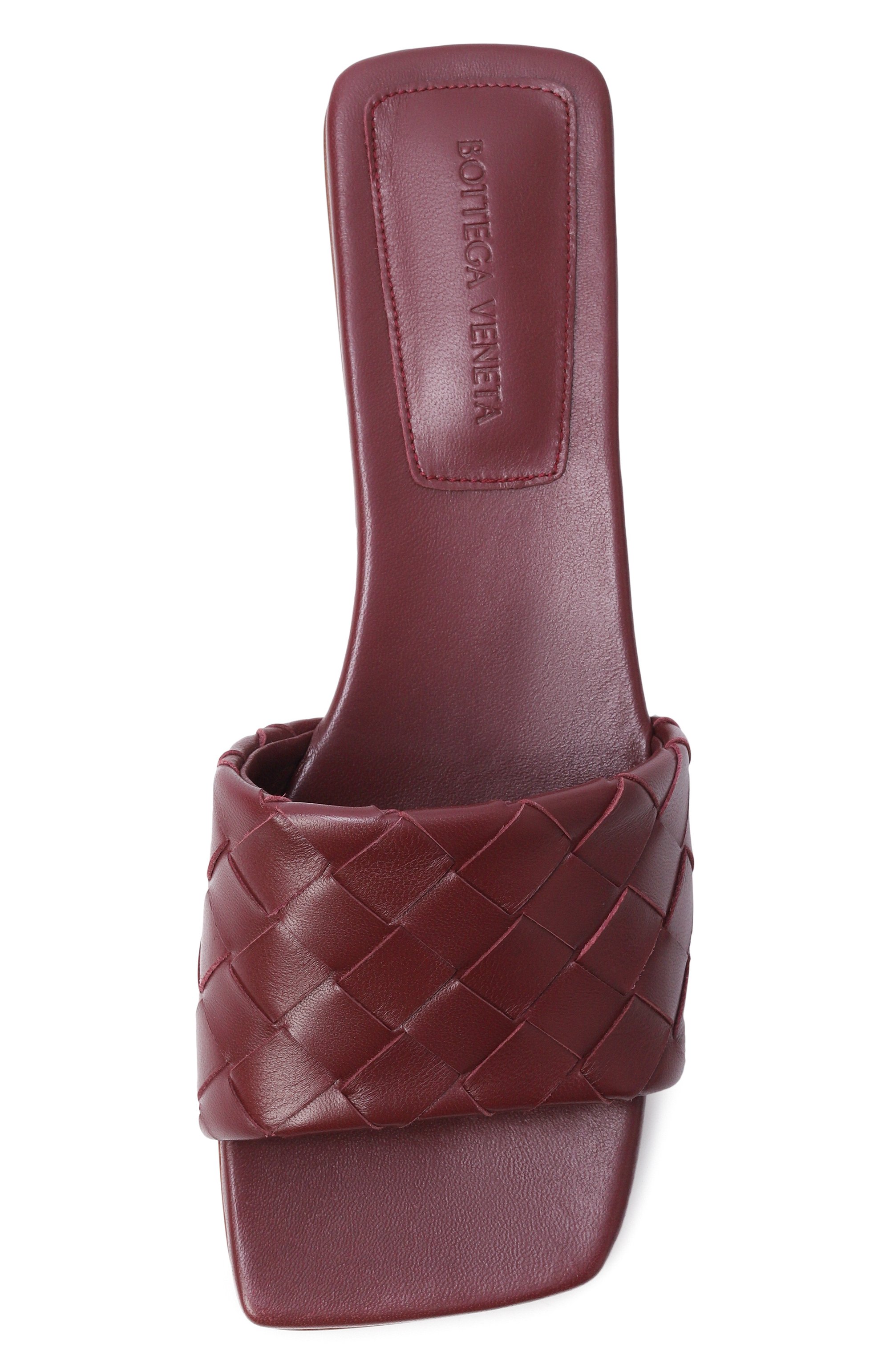 Кожаные шлепанцы parco BOTTEGA VENETA, арт. 837737/V2ED0, фото 6