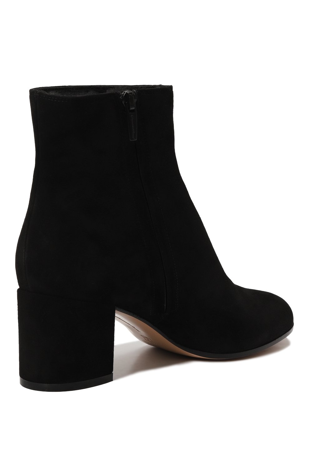 Замшевые ботильоны GIANVITO ROSSI, арт. G73025.60RIC.CMFNENE, фото 5