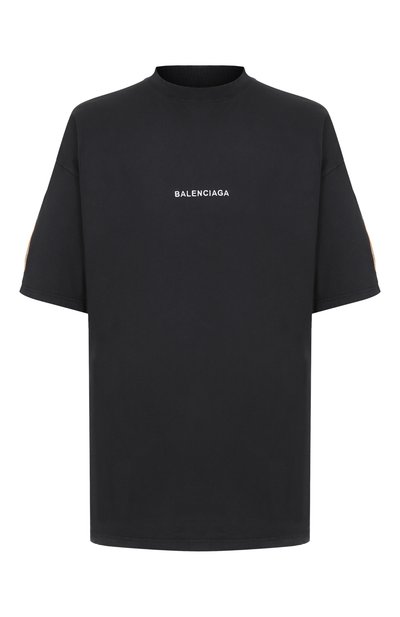 Мужская хлопковая футболка BALENCIAGA, арт. 831305/TSVH4