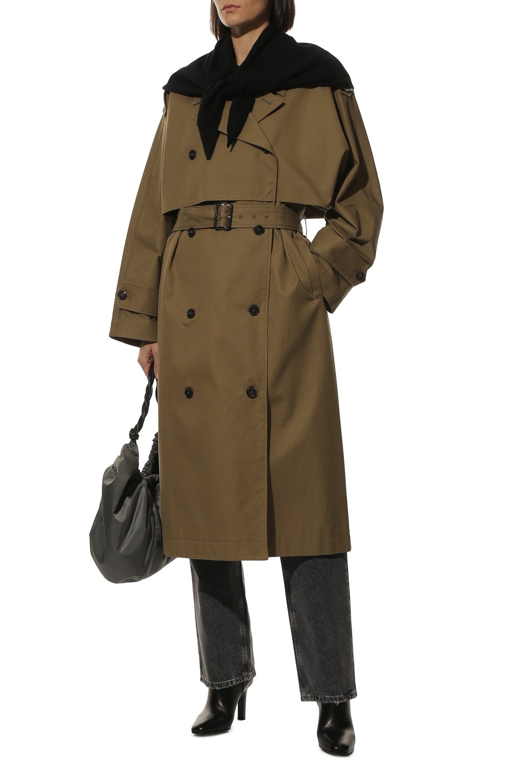 Платок evet из шерсти и кашемира CANOE, арт. 4200310, фото 2