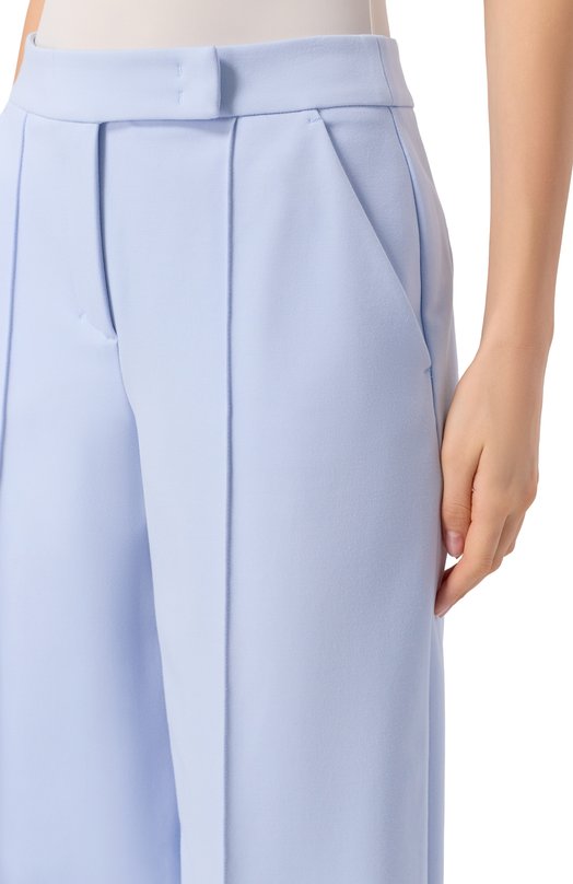 Брюки из вискозы Dorothee Schumacher 448013 Голубой  448013 Фото 5