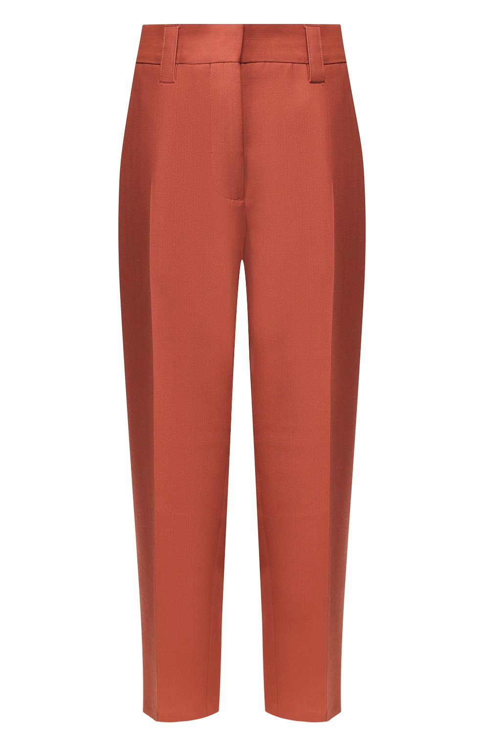 Брюки ACNE STUDIOS кораллового цвета по цене 25250 руб., арт. AK0147, фото 1 Брюки ACNE STUDIOS, арт. AK0147, фото 1