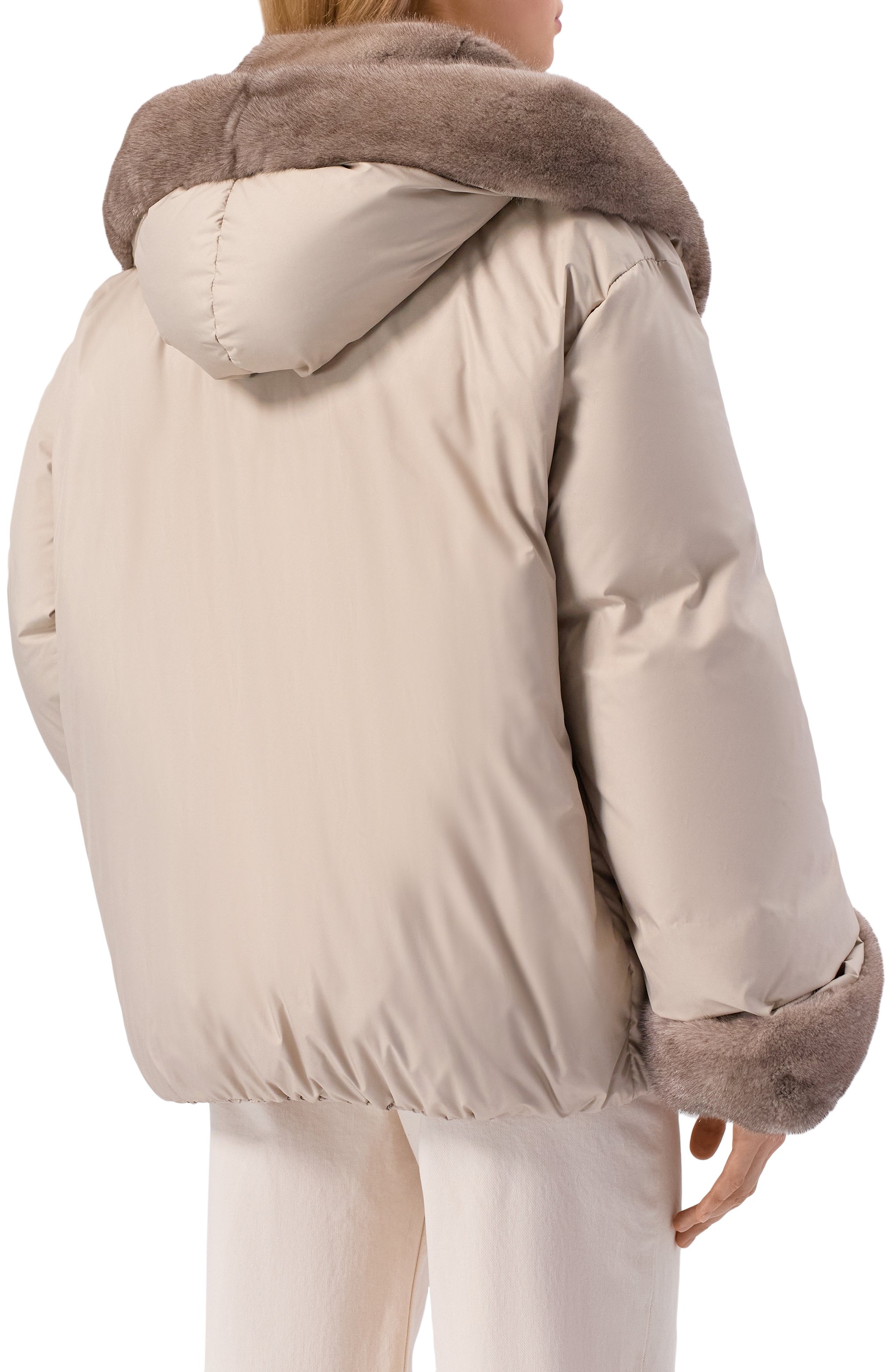 Пуховик с отделкой из норки ANTONELLI FIRENZE, арт. P3475/367C, фото 4