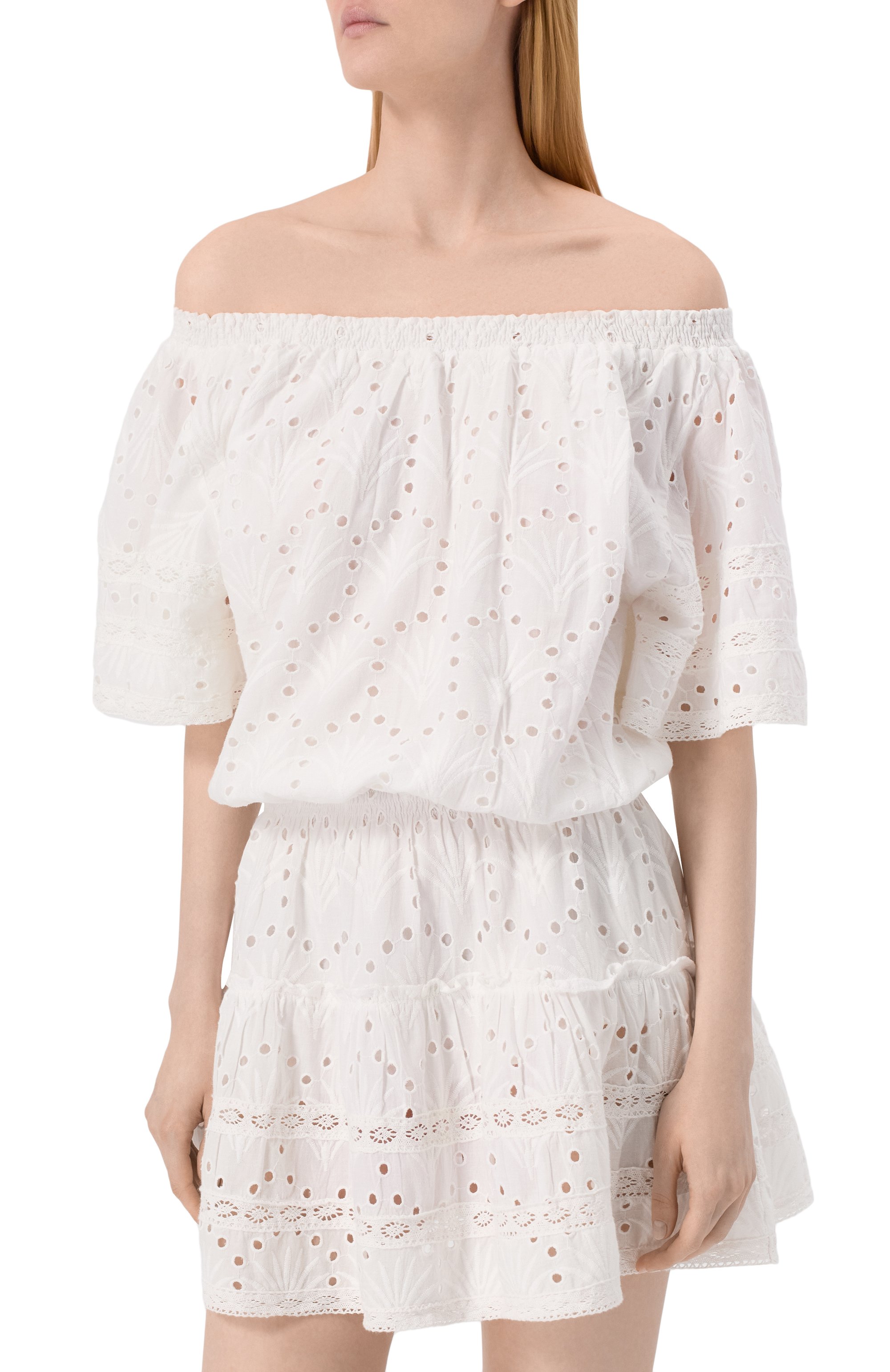 Хлопковое платье MELISSA ODABASH, арт. MICHA SS_COTTONE, фото 3