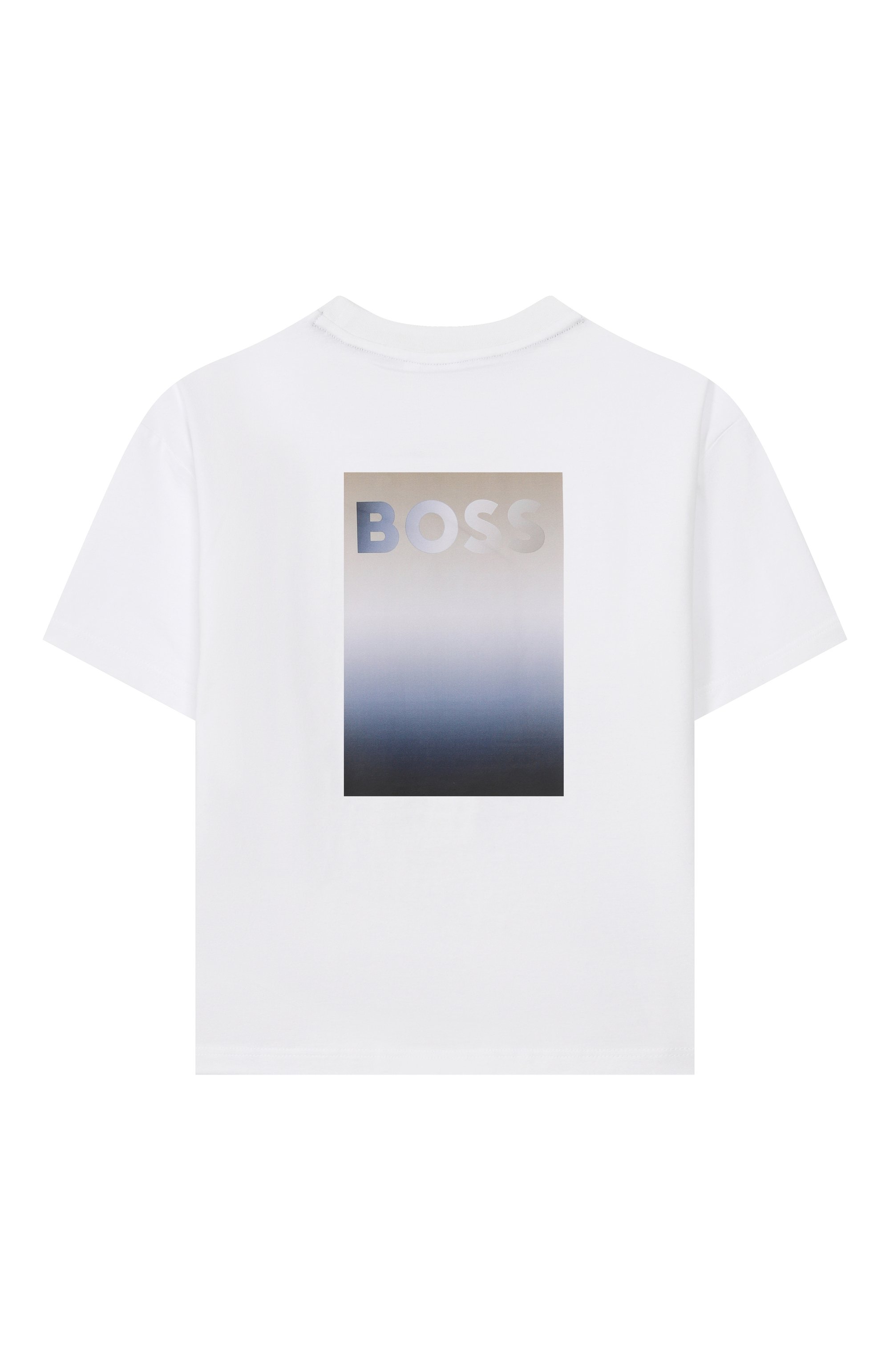 Хлопковая футболка BOSS, арт. J52987, фото 2