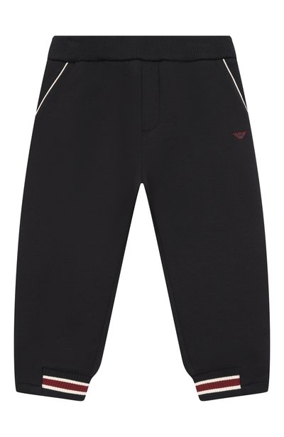 Хлопковые джоггеры EMPORIO ARMANI, арт. EB001466/AF10126