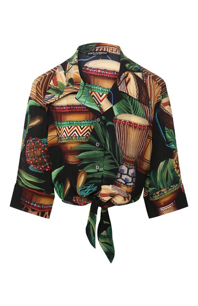 Шелковая рубашка DOLCE & GABBANA, арт. F5N11T/IS1D2, фото 1