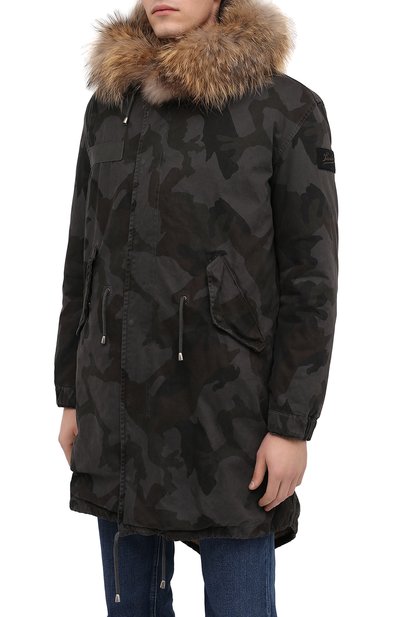 Хлопковая парка с меховой подкладкой BARBED, арт. A20-DML400STC, фото 4