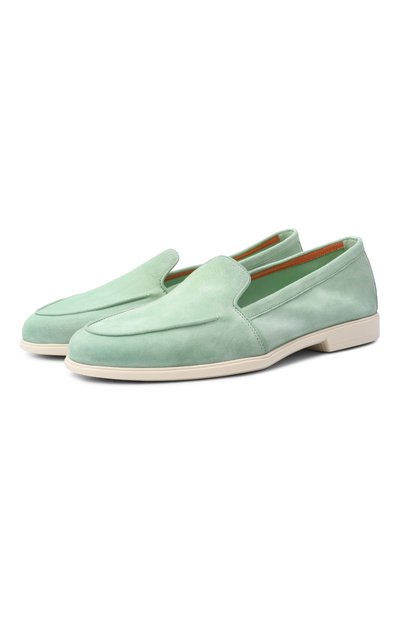 Женские замшевые лоферы SANTONI, арт. WULG72051AS1SAEA