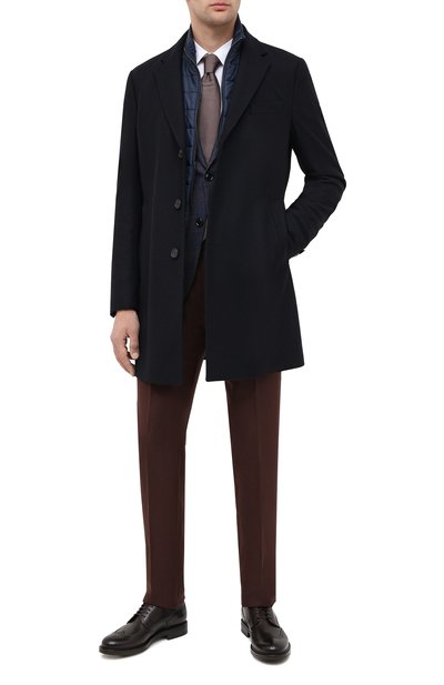 Шерстяное пальто BOSS, арт. 50438654, фото 2