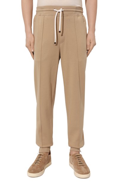 Хлопковые джоггеры BRUNELLO CUCINELLI, арт. M0T35B2001, фото 3