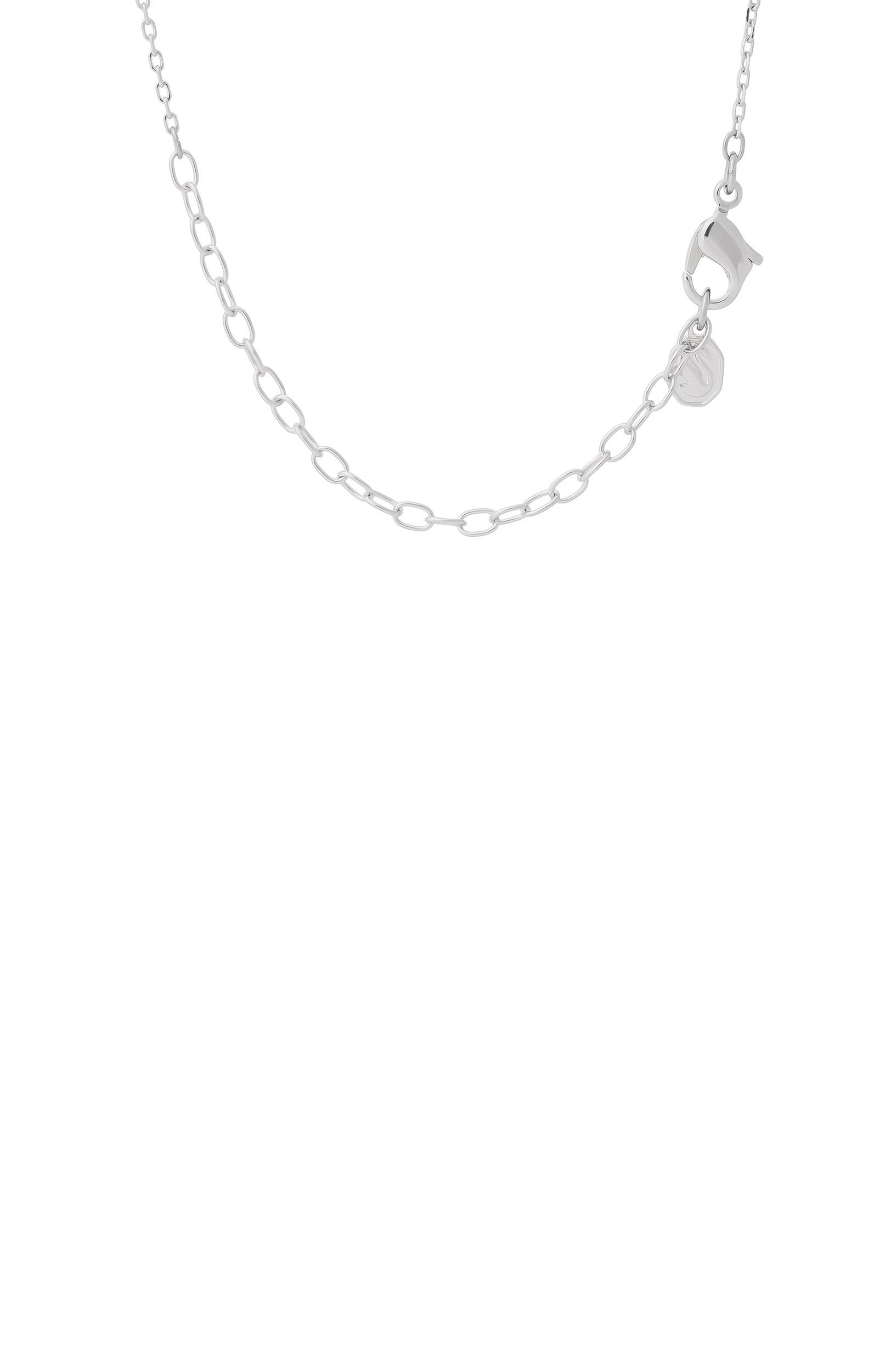 Колье matrix SWAROVSKI серебряного цвета по цене 19850 руб., арт. 5753568, фото 4 Колье matrix SWAROVSKI, арт. 5753568, фото 4