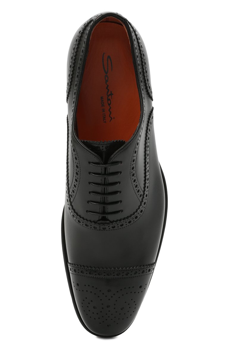 Кожаные оксфорды SANTONI, арт. MCPH17555RB2IVVDN01, фото 1