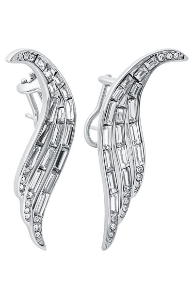 Серьги JIL SANDER серебряного цвета по цене 61550 руб., арт. J12VG0299 P5050, фото 3 Серьги JIL SANDER, арт. J12VG0299 P5050, фото 3