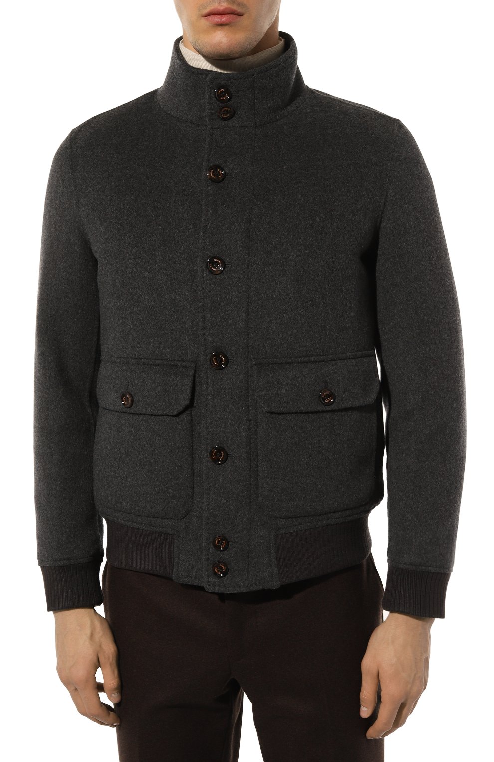 Бомбер из шерсти и вискозы GIMO'S, арт. 4W20.U.020.605, фото 3