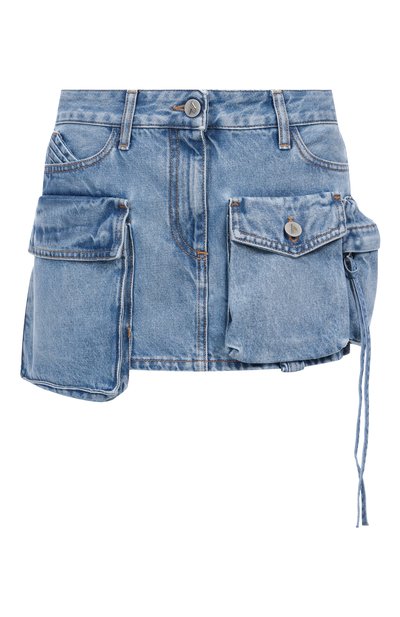 Женская джинсовая юбка-карго THE ATTICO, арт. 251WCR00136/DDD085AA