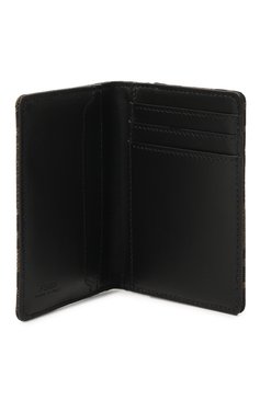 Мужской футляр для кредитных карт FENDI темно-коричневого цвета, арт. 7M0349 ALWK | Фото 3 (Материал: Натуральная кожа; Нос: Не проставлено)
