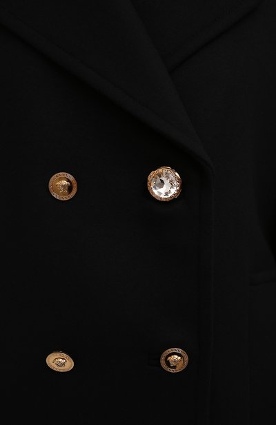 Шерстяное пальто VERSACE, арт. 1000706/1A00883, фото 5