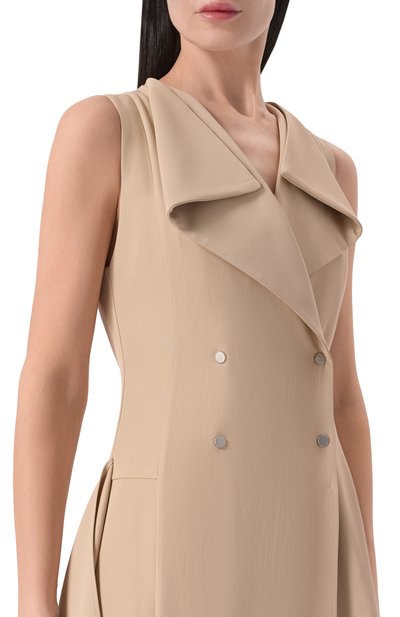 Платье BOSS бежевого цвета по цене 63800 руб., арт. 50553887, фото 4 Платье BOSS, арт. 50553887, фото 4
