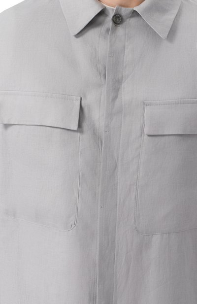 Льняная рубашка HEVO, арт. SPECCHI0LA C 090/H716, фото 5