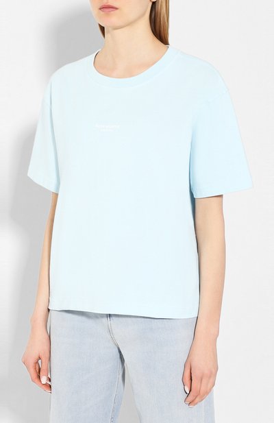 Хлопковая футболка ACNE STUDIOS, арт. AL0135, фото 3