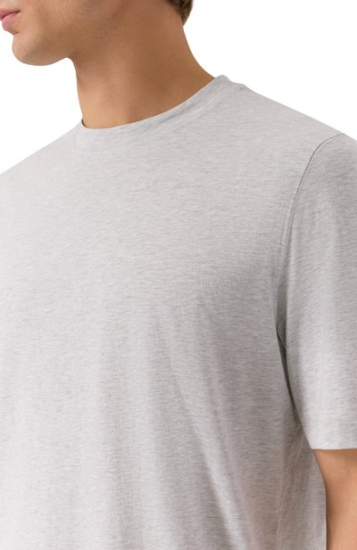 Хлопковая футболка BRUNELLO CUCINELLI, арт. M0B131308W, фото 5