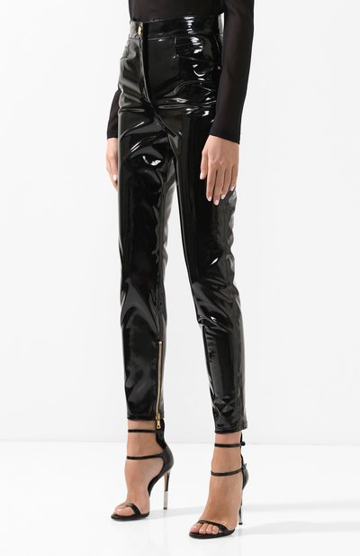 Однотонные брюки прямого кроя BALMAIN, арт. 155559/J027, фото 3