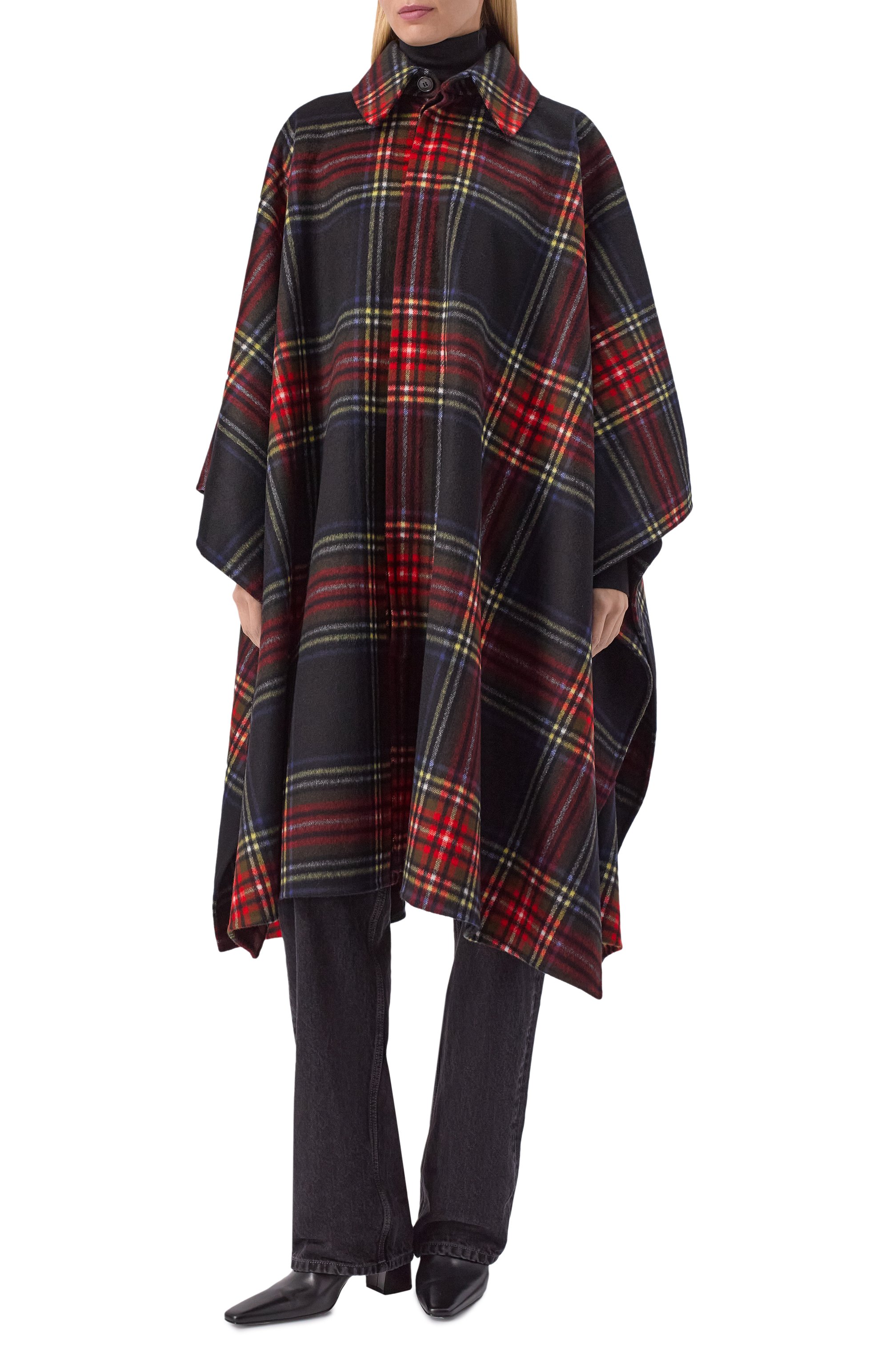 Кашемировый кейп SAINT LAURENT, арт. 837487/Y3J27, фото 3