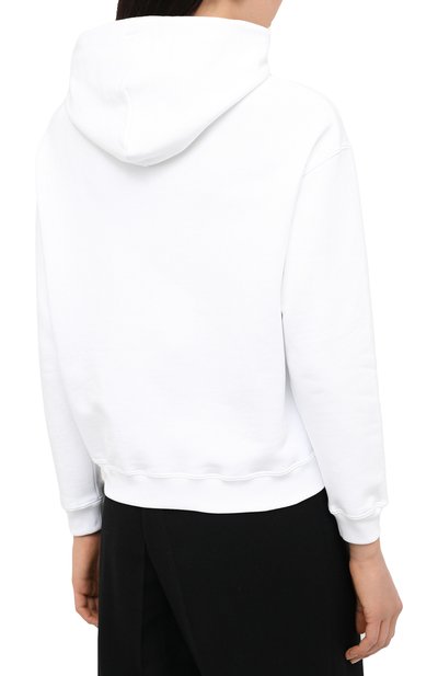 Хлопковое худи BALENCIAGA белого цвета по цене 59950 руб., арт. 612959/TIVD2, фото 4 Хлопковое худи BALENCIAGA, арт. 612959/TIVD2, фото 4