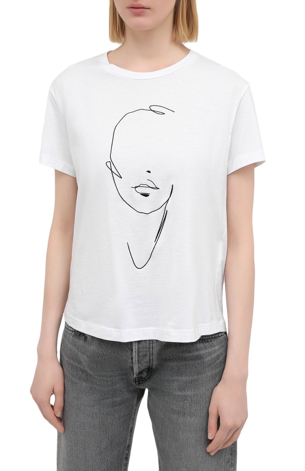 Хлопковая футболка EMPORIO ARMANI, арт. 3K2T7L/2JSYZ, фото 3